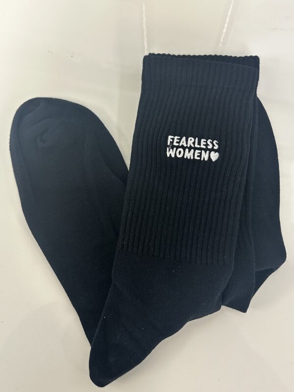 Fearless Women Socks - Black